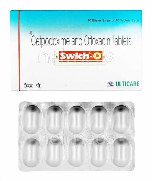 Swich O Tablet 10'S - Bacterial Infections-Cep