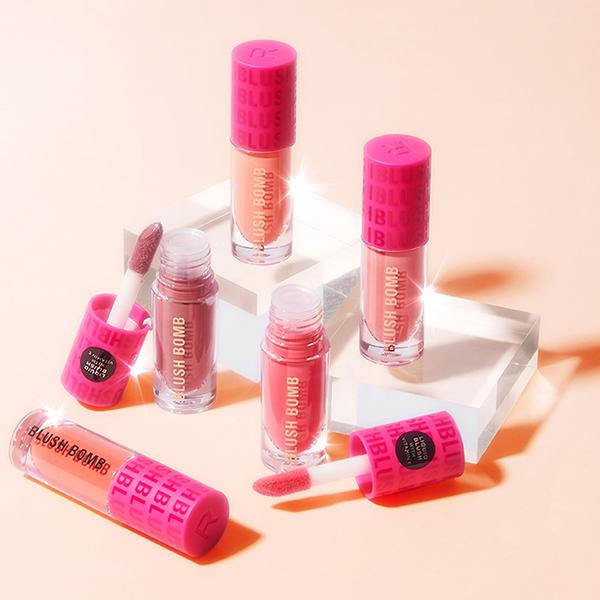 Makeup Revolution Blush Bomb Cream Blusher Glam Orange 4.6 ml - Blushes