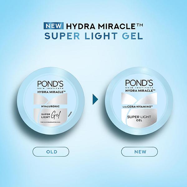 Ponds Super Light Gel Oil-Free Moisturizer with Cera-Hyamino - 300gm - Face Moisturizers