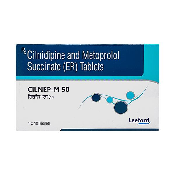 CILNEP M 50 Tablet 10's