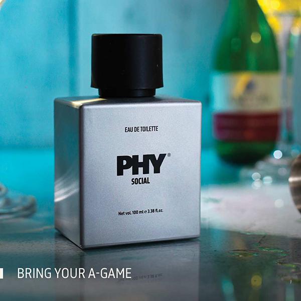 Phy Eau de toilette - Social 100 ml - Men Perfumes (Edt/Edp)
