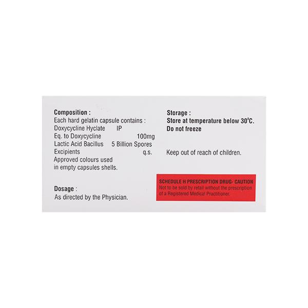 Nixidox Capsule 10'S - Bacterial Infections-Tet
