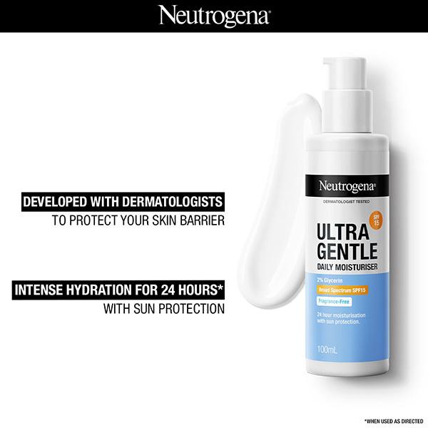 Netmeds | Neutrogena Ultra Gentle Daily Moisturiser SPF 15 100 ml
