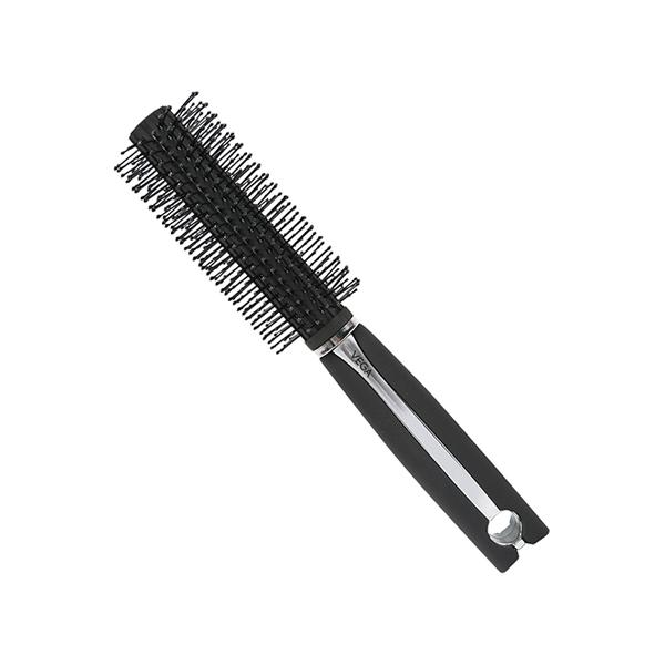 Vega Round Brush Black  (E16 - RB) 1's - Hair Brushes
