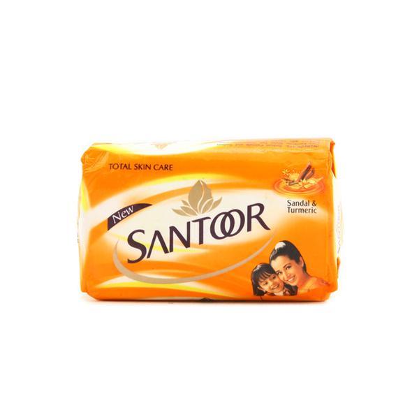 Santoor Total Skin Care with Sandal & Turmeric Soap 100 gm
