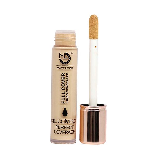 Matt Look Full Cover Jumbo Concealer Oil Control Perfect Coverage, Classic Ivory 11 ml - Concealer