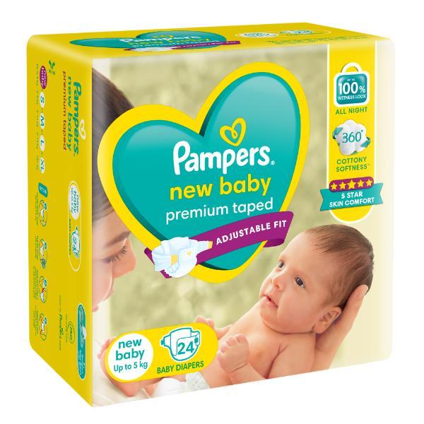 Pampers New Baby 24's - Diapers & Wipes