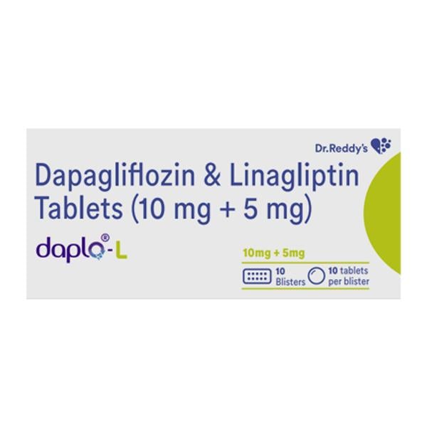 DAPLO L 10/5mg Tablet 10's - Diabetes-Ant