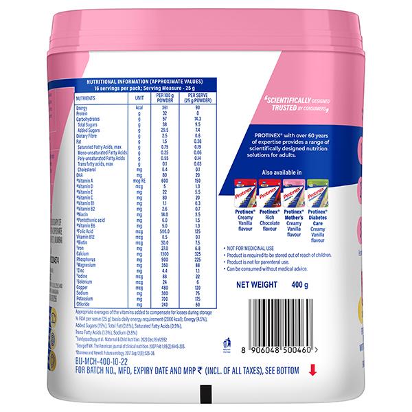 Protinex Mother's Powder - Chocolate 400 gm - Nutritional Supplements