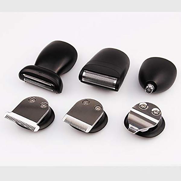 VGR V012 Professional Cord and Cordless Grooming Kit Trimmer 120 min Runtime 5 Length Setting Black 1s 1's - Hair Removal Accessories