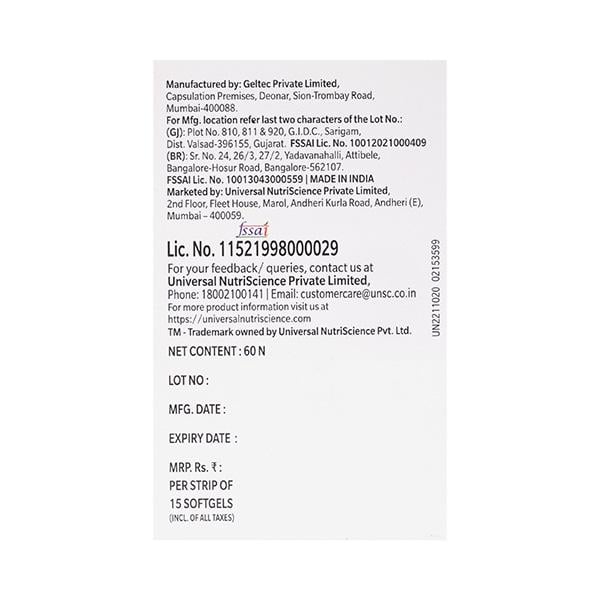 Primosa 500 mg Softgels 15's - Nutritional Supplements