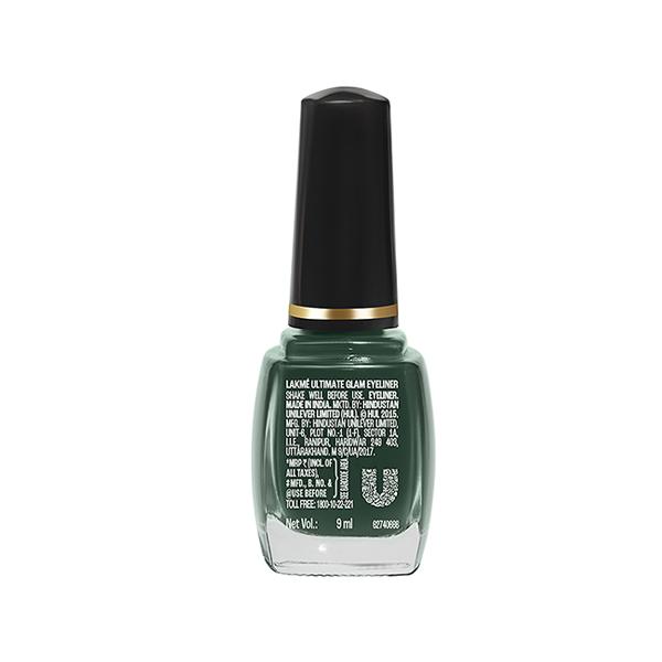 Lakme Ultimate Glam Eye Liner, Semi Matte, Green, 9ml - Eyeliners