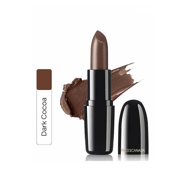 Faces Canada Weightless Creme Finish Lipstick Dark Cocoa 18 4 Gm - Lipsticks