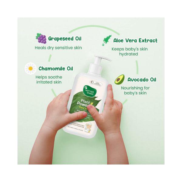 Mother Sparsh Plant Powered Baby Wash 100 ml - Baby Body Wash