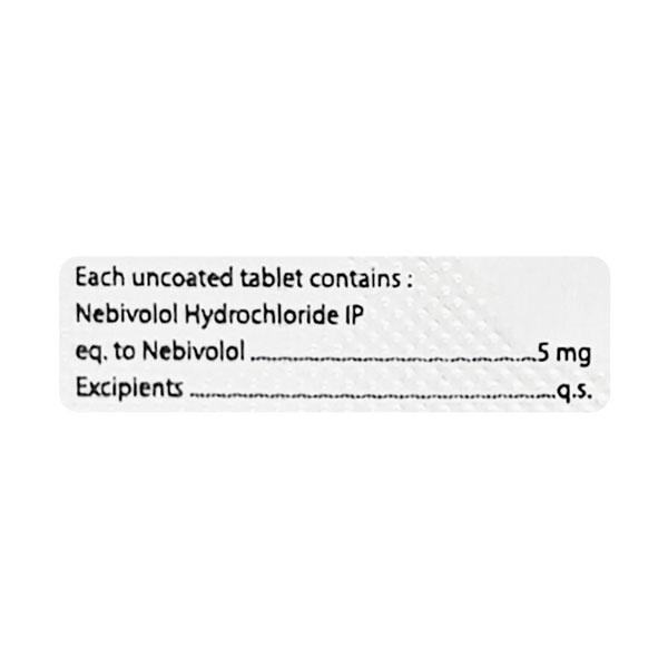 NEBIMET 5mg Tablet 10's - Hypertension-Bet