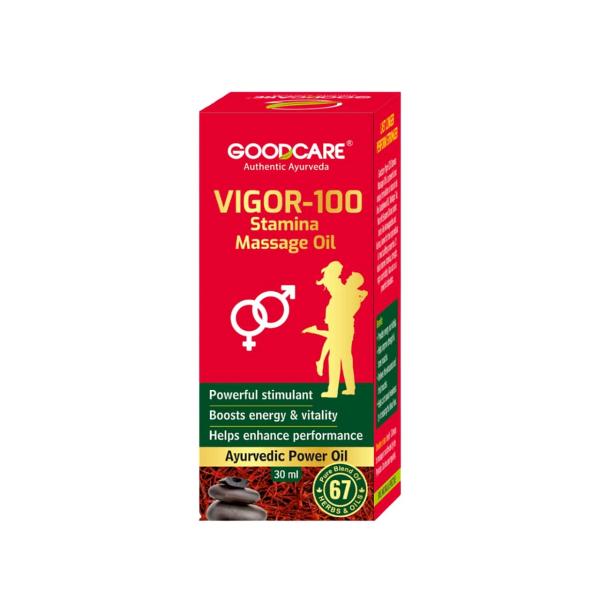 Netmeds | Goodcare Vigor 100 Stamina Massage Oil 30 ml