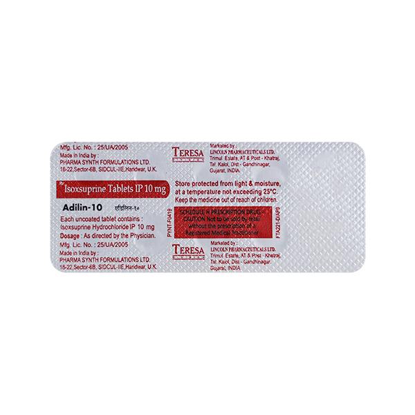 Netmeds | Adilin 10mg Tablet 10'S
