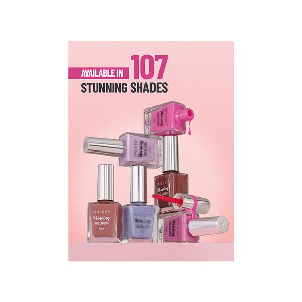 Swiss Beauty Stunning Nail Lacquer Shade - Purple Princess 10 gm - Nail Polish