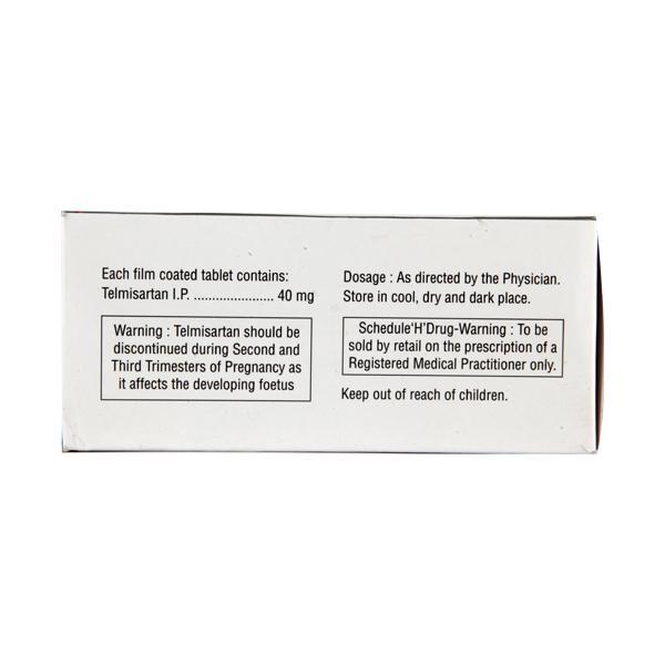 Ecotel 40mg Tablet 10'S - Hypertension-Ang