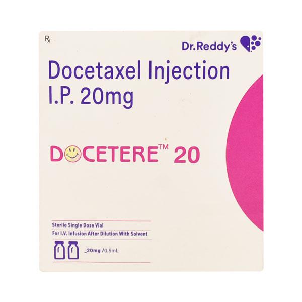 Docetere 20mg Injection 1's - Cancer Oncology-Cyt