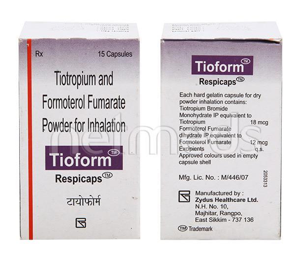 Tioform Respicap 15'S - Asthma/COPD-Ast