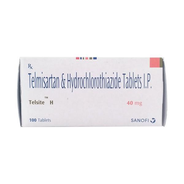 Telsite H 40mg Tablet 10'S - Hypertension-Ang