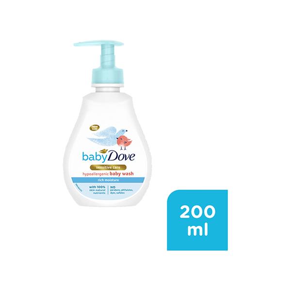 Netmeds | Baby Dove Rich Moisture Hypoallergenic Body Wash 200 ml