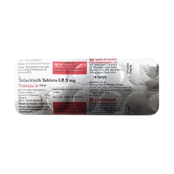 TOBRAZA Tablet 10's - Arthritis-Dis