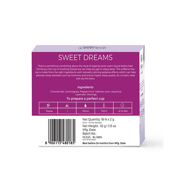 TGL Co. Tea Bag - Sweet Dreams 16's - Herbal/Green Teas