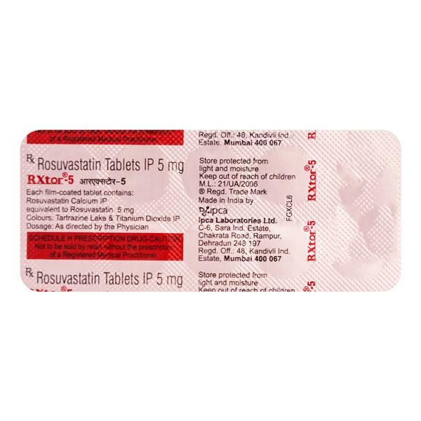 Netmeds | Rxtor 5mg Tablet 10'S