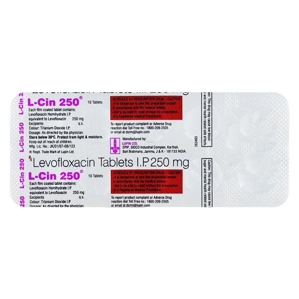 Netmeds | L Cin 250mg Tablet 10'S