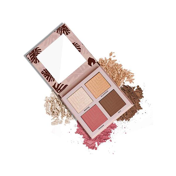 Matt Look Tone & Glaze Sculpting Face Palette for Makeup with Blushes, Highlighters & Contour, Pro Sculpt-02 18.92 gm - Contour