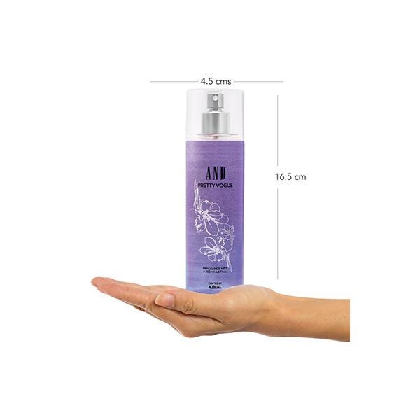 And Crafted By Ajmal Pretty Vogue Fragrance Mist 200 Ml - Body Mist/Spray