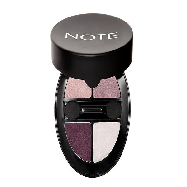 NOTE LUMINOUS SILK QUATTRO EYESHADOW 04 6 gm