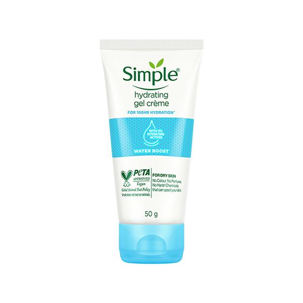Simple Water Boost Hydratinggel Creme 50 gm - Face Moisturizers