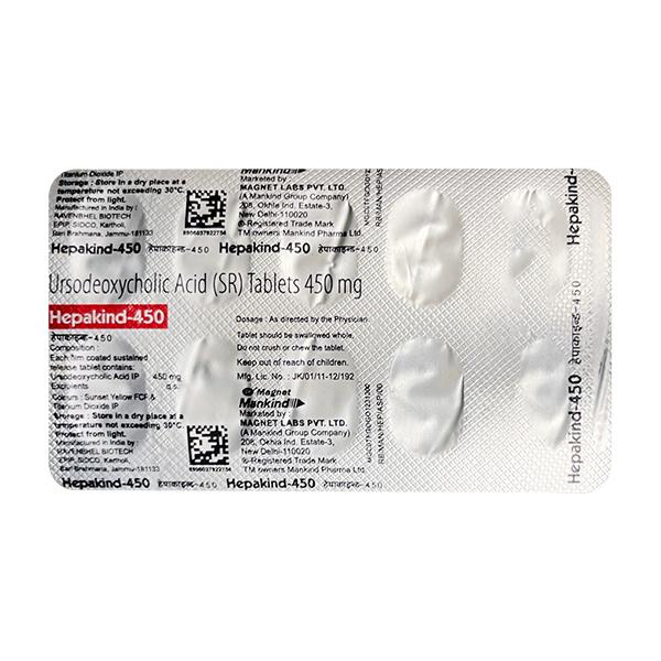 Netmeds | HEPAKIND 450 Tablet 10's