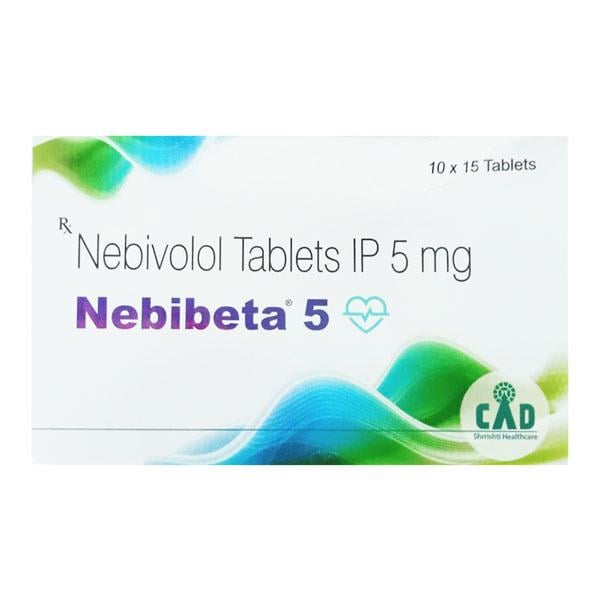 NEBIBETA 5 Tablet 15's - Hypertension-Bet