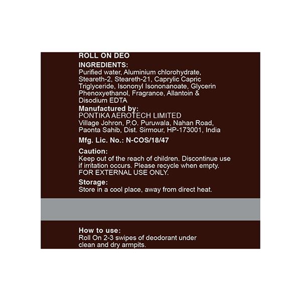 The Man Company Rouge Roll On Deo 55 ml - Men Deodorants/Roll-Ons