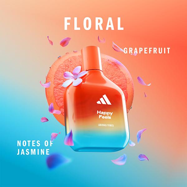 Adidas Vibes Happy Feels Eau De Parfum 100 ml - Perfumes (Edt/Edp)