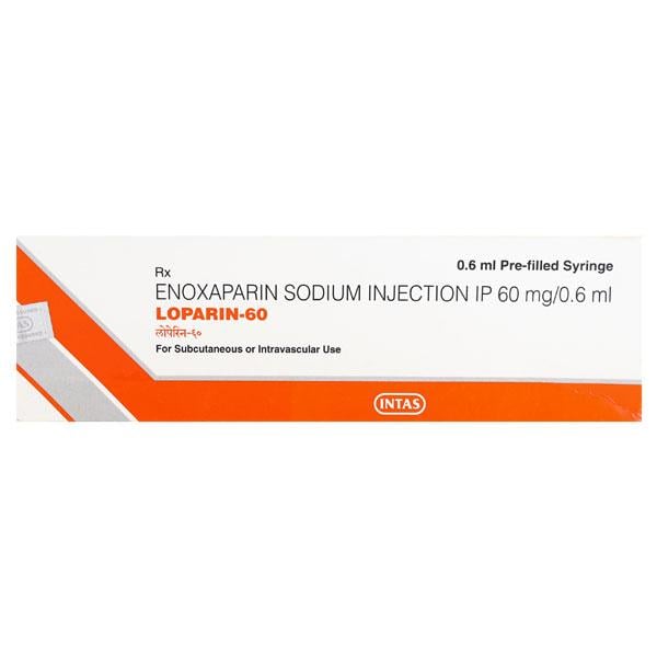 Netmeds | Loparin 60mg Injection 0.6ml