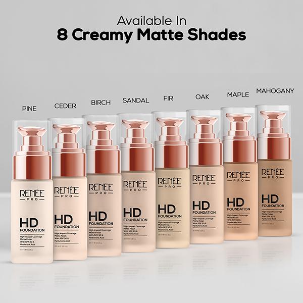 Renee Pro HD Foundation - Mahagony 30 ml - Foundation