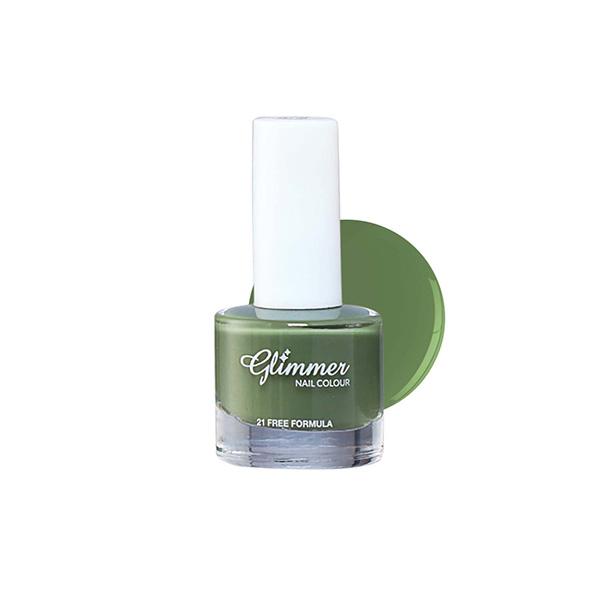 Glimmer Nail Enamel Green Love 8 ml - Nail Polish