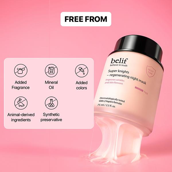 Belif Super Knights - Regenerating Mask 75 ml - Masks & Peels