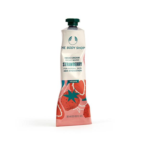 The Body Shop Hand Cream Strawberry A0X 30 ml - Hand Creams