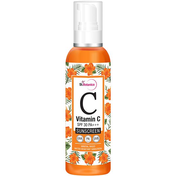 Stbotanica Vitamin C Spf 30 Pa+++ Sunscreen Oil Mineral Based 120 ml - Face Sunscreen