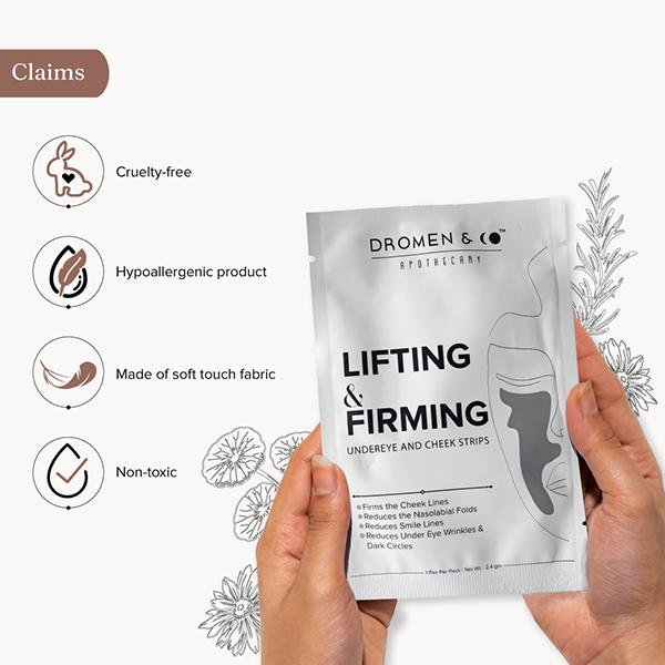 Dromen and Co Lifting and Firming Undereye and Cheek Strips 5's - Sheet Masks