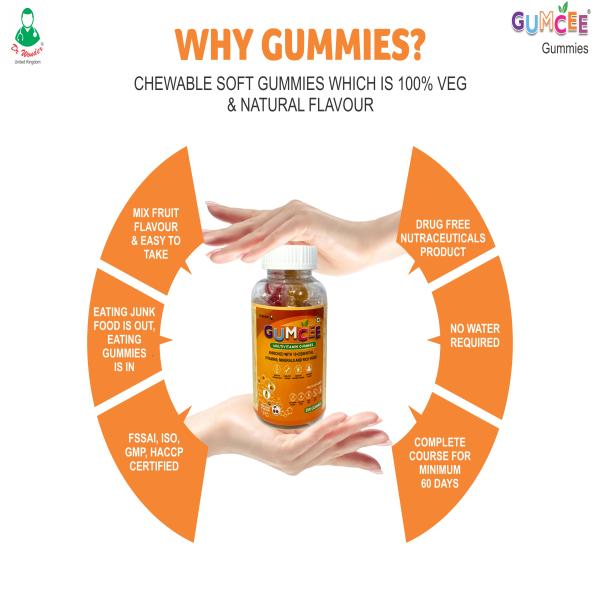 GUMCEE MIX FRUIT FLAVOUR Gummies 30's - Supplements-Vam