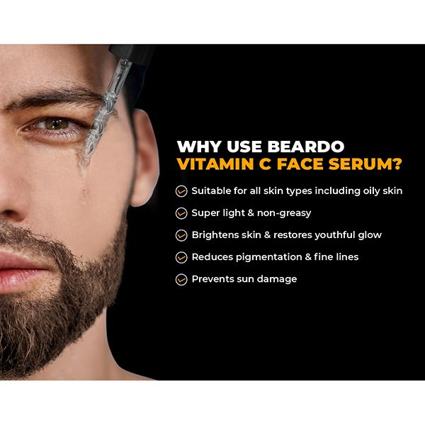 Beardo Night Shot Vitamin C Face Serum 30 ml - Face Gels