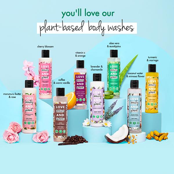 Love Beauty and Planet Aloe Vera and Eucalyptus Body Wash 200 ml - Shower Gels & Body Wash