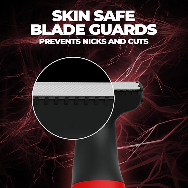 Beardo I Blade Full Body Trimmer, One Blade Trimmer with 4 Trimming Combs 1's - Trimmers